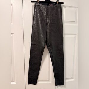 Commando Black Textured Leggings